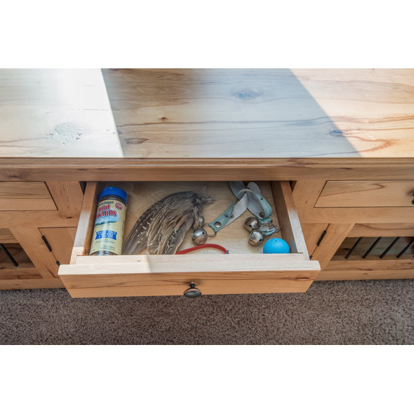 DCT Kennels Double Doggie Credenza Pet Crate Wayfair